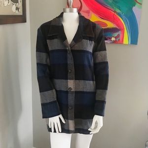 Vintage 80s Willow Ridge Plaid Button Up Jacket
